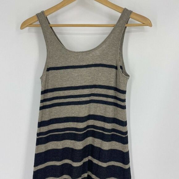 Vince Sweater Dress Striped Long Maxi - Picture 5 of 7